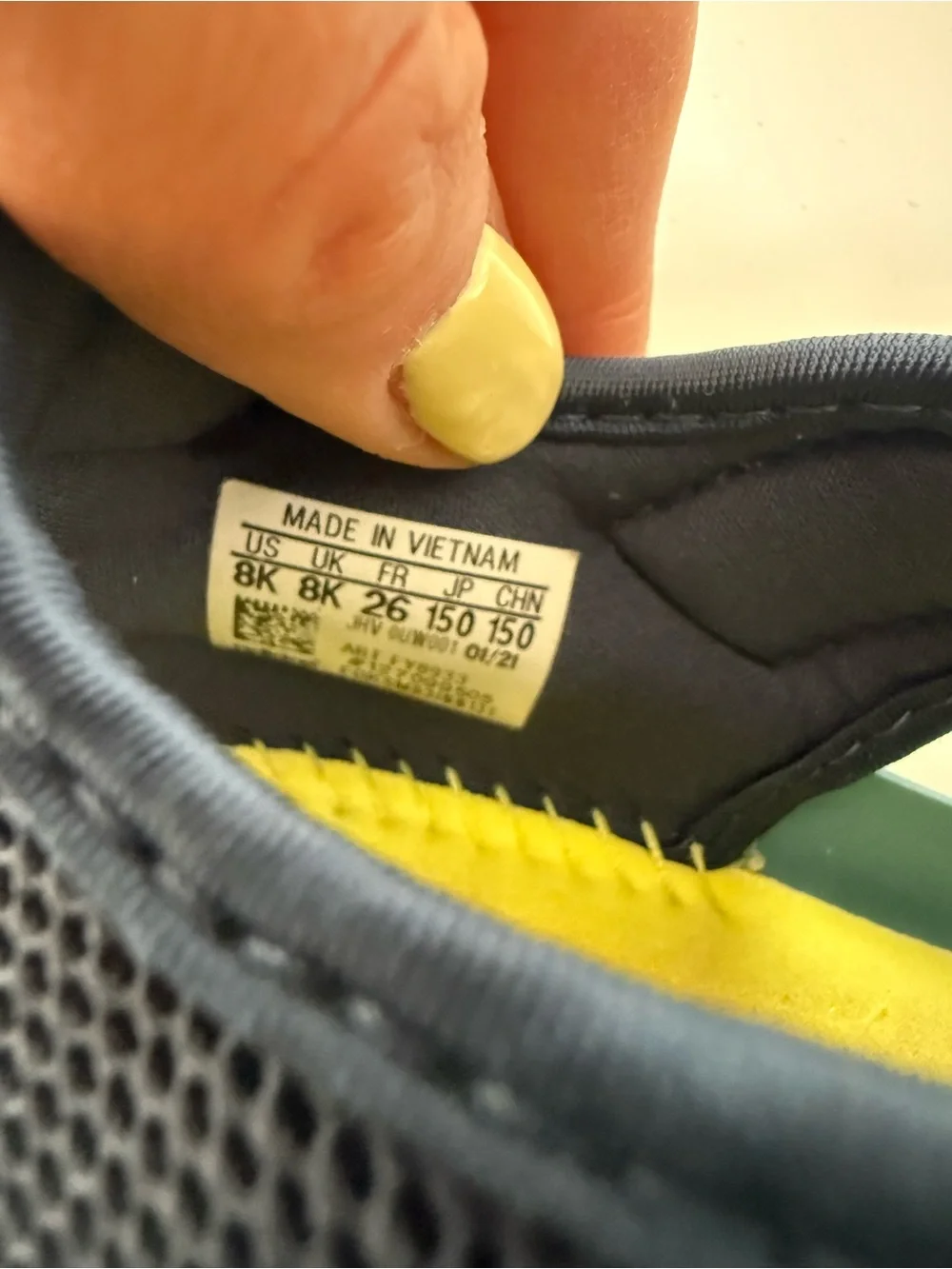 adidas Kids Navy & Teal Mesh Shoes